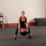 Body Solid Tools Soft Medicine Ball - 14" Diameter Wall Ball