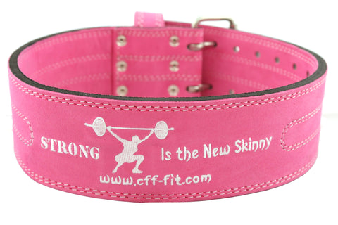 CFF 10MM PRO DOUBLE BUCKLE PWER-LIFTING BELT