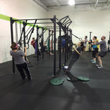 CFF WOD Rings - Olympic Gym Rings | 18' Straps 1000 LB