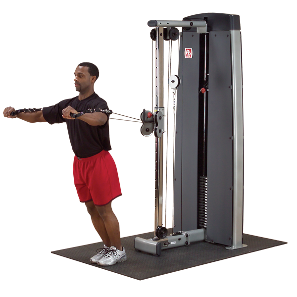 BODY SOLID PRO DUAL CABLE COLUMN MACHINE - DPCC-SF
