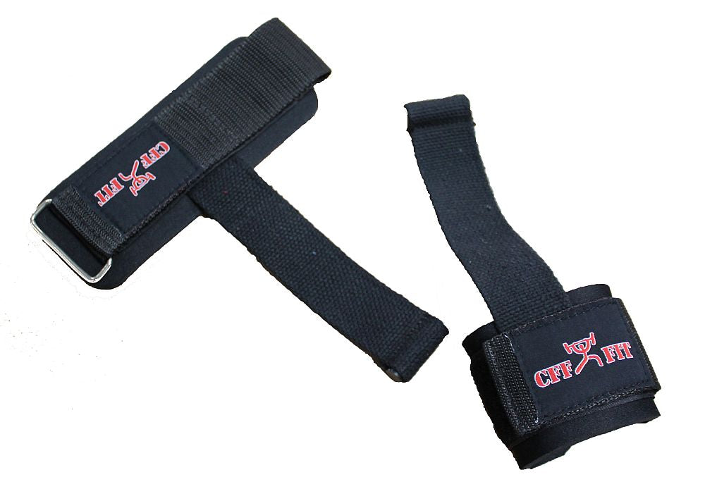 CFF Quick Grip Lifting Straps with Padded Wrists - 6
