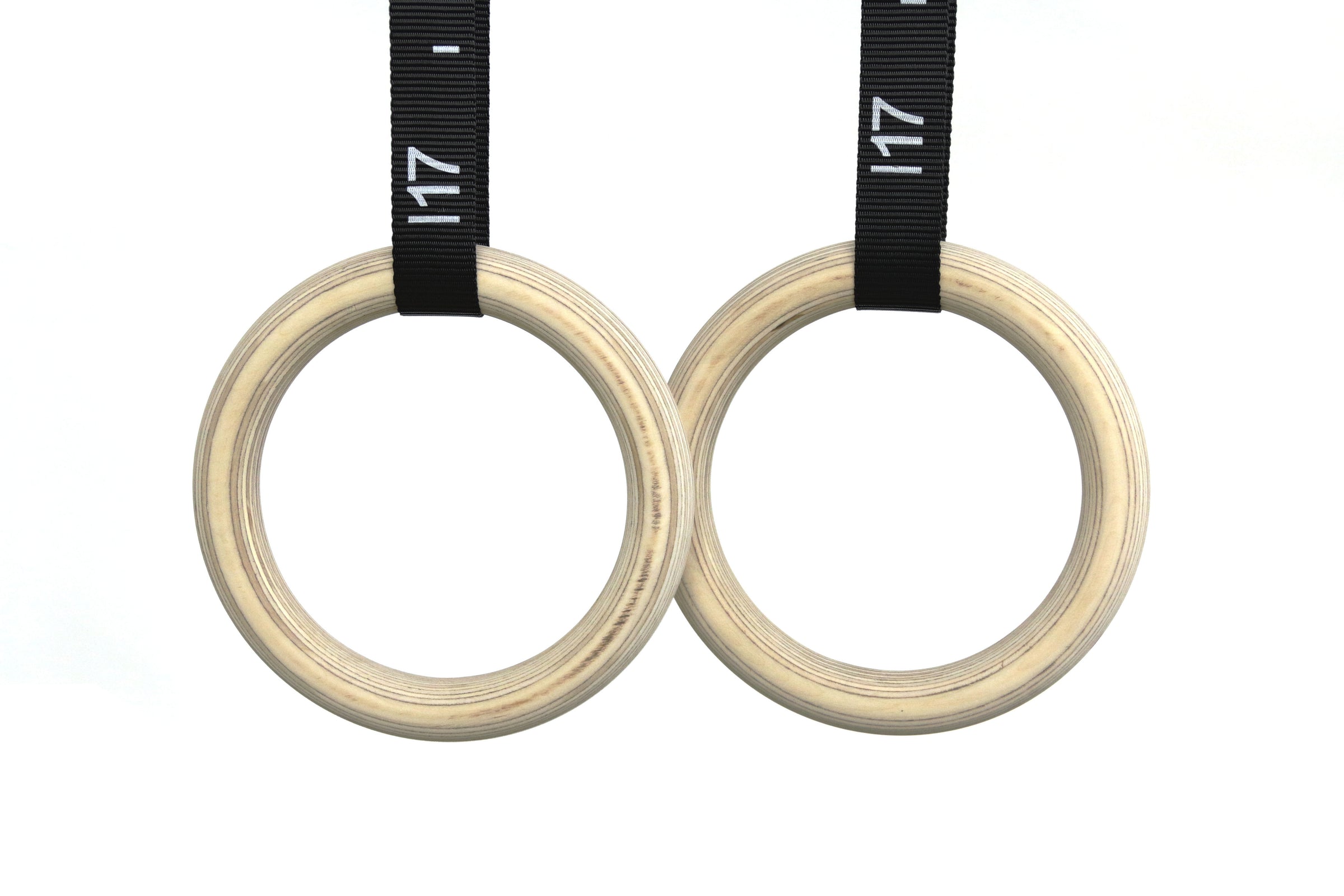 Pit Bull Wood Gym Rings - Olympic Gym Rings 1.25"