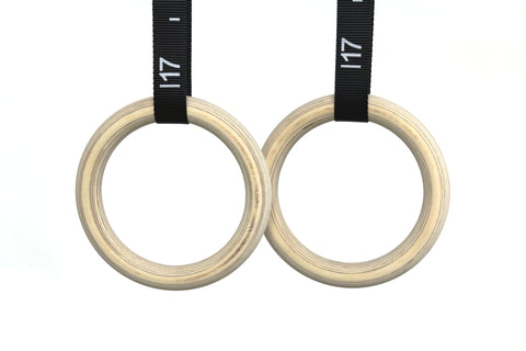 WOOD GYM RINGS