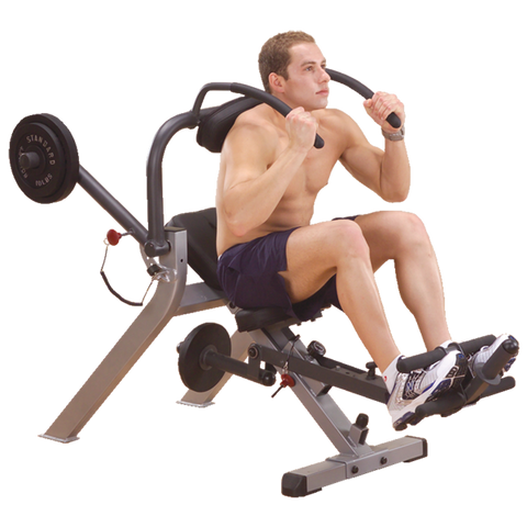 BODY SOLID SEMI-RECUMBENT AB BENCH - GAB300