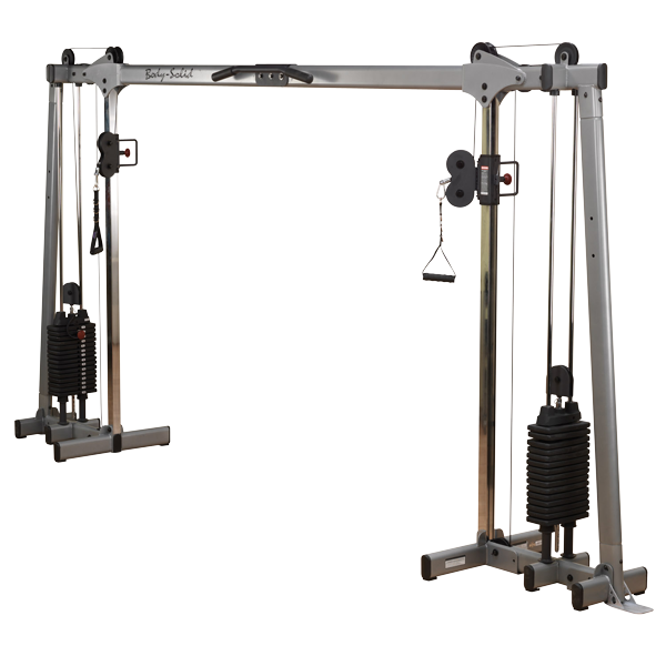 Body Solid Deluxe Cable Ccrossover - GDCC250 - Up  to Dual 330 lb. Stacks