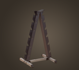 body solid a frame dumbbell rack