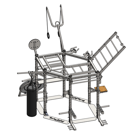 body solid hex pull up rig sr-hexclub