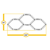 body solid hex pull up rig sr-hextpl dimensions