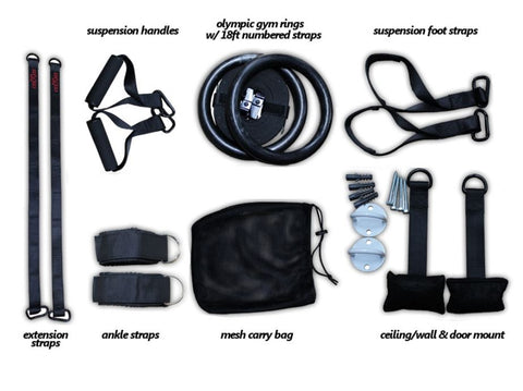CFF TOTAL BODY GYM SUSPENSION TRAINER