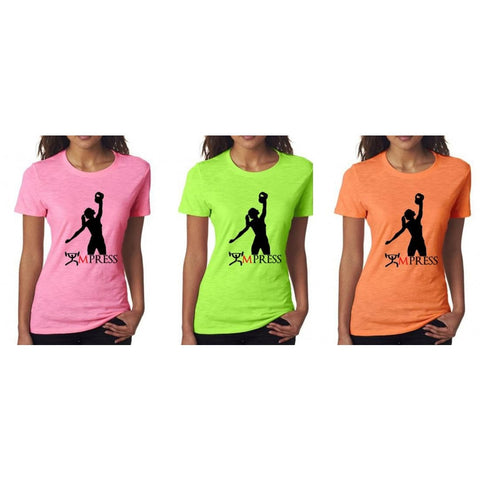 womens kettlebell t-shirt
