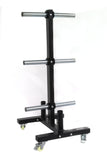 the best Olympic bar and bumper plate storage rack | CFF FIT